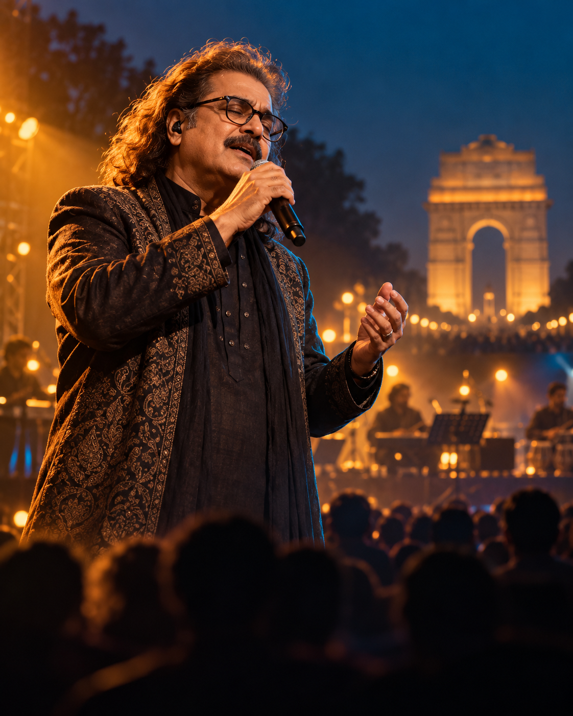 A Help Artist India concert moment